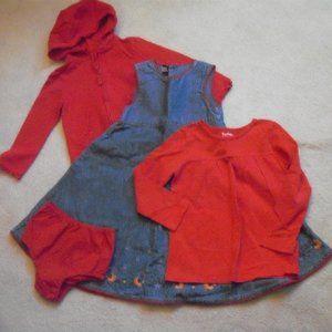 Girls 4 piece bundle - age 5 outfit